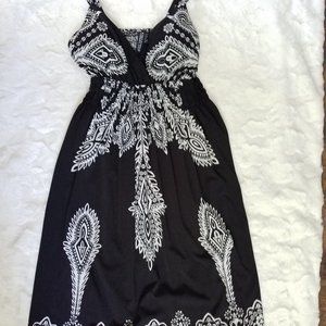 Black Sun-dress (spaghetti strap)